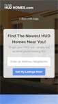 Mobile Screenshot of forsalehudhomes.com